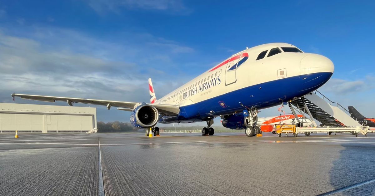 British Airways Osbourn Office in Antigua