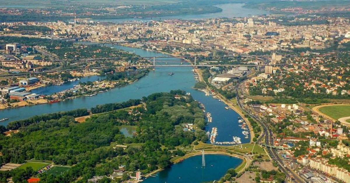 Austrian Airline’s Belgrade office in Serbia