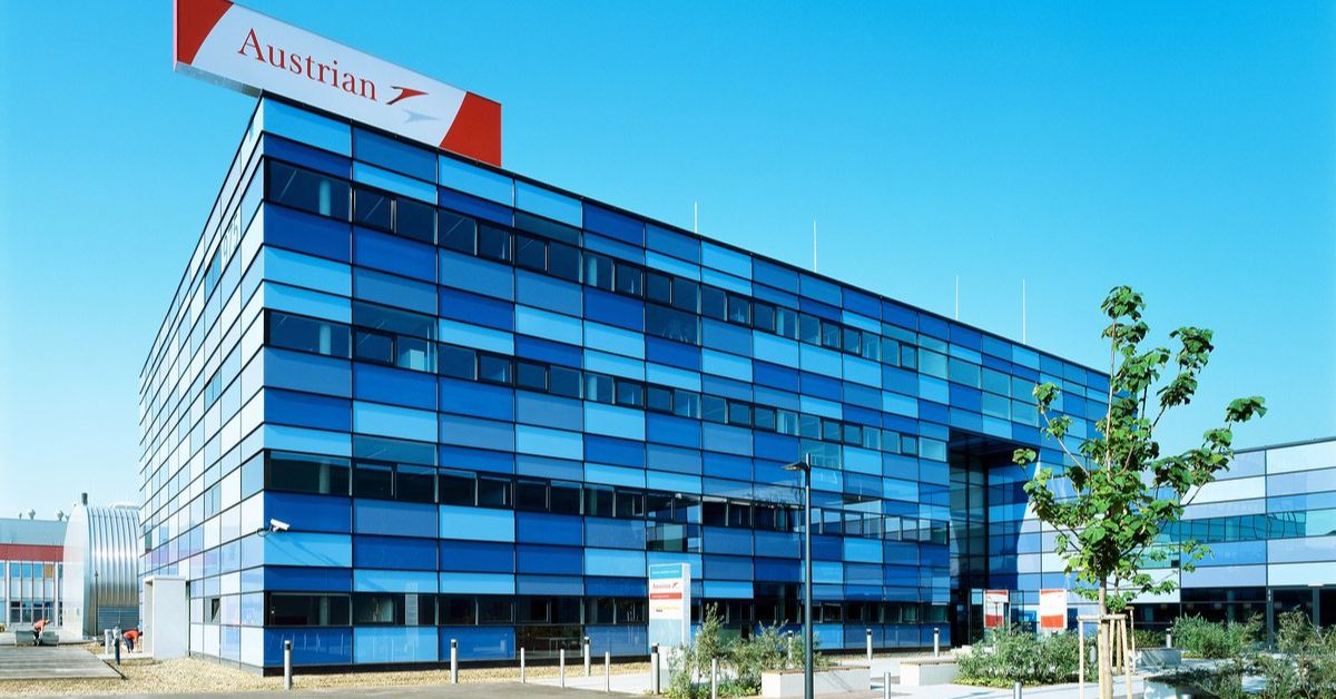 Austrian Airline’s Vienna office in Austria