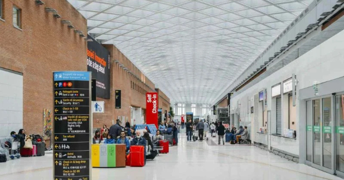 Delta Airlines Rome Ticket Office in Italy