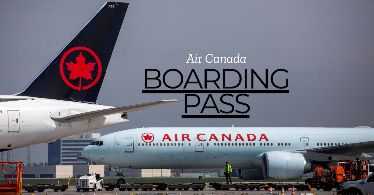 Air Canada Boarding Pass